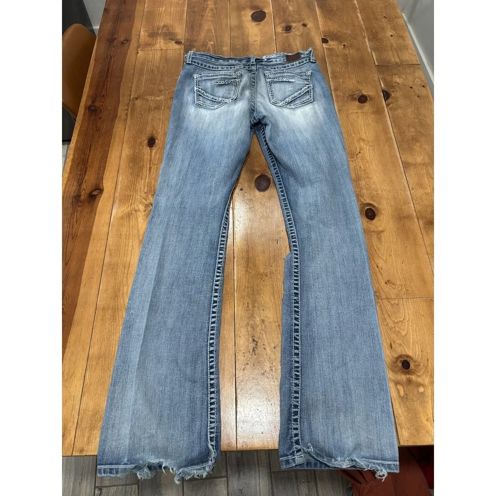 BKE Kate Bootcut Jeans Women's Size 31x33.5 Medium Wash Stretch Denim Flare